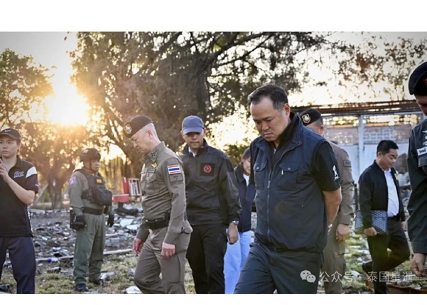 2026–03-02 阿努廷视察边境警察武器库 火灾后安全整顿刻不容缓